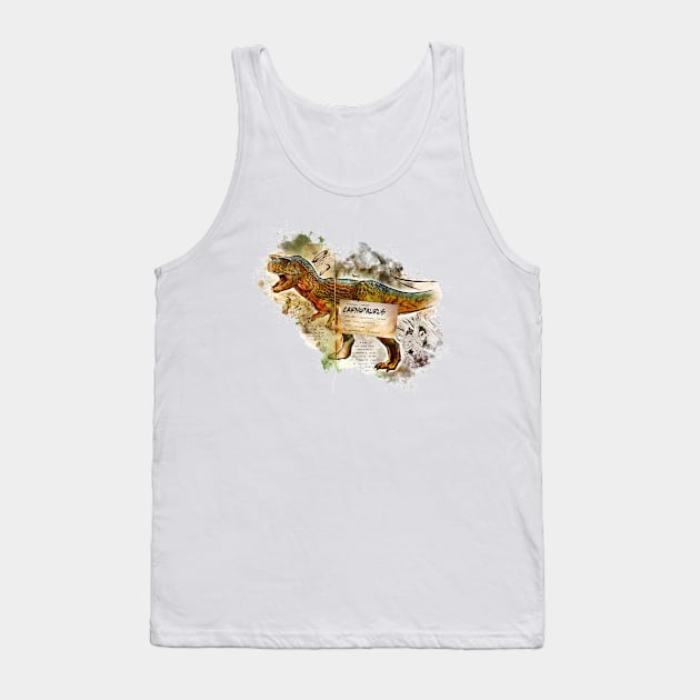 Carnotaurus Tank Top by TortillaChief